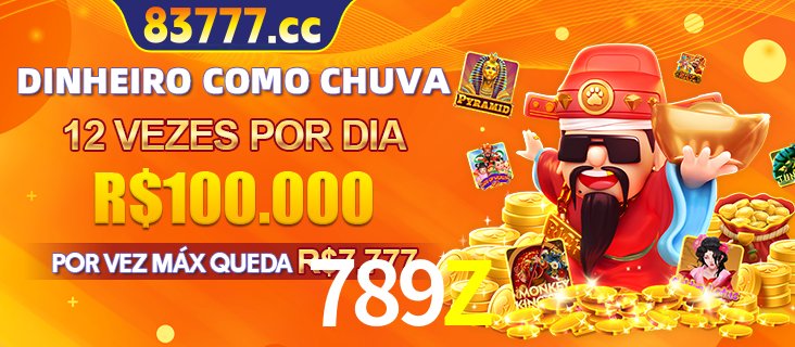 Banner do programa de recompensas Recomende para amigos do 789Z, detalhando os bônus por convidar amigos, com prêmios que chegam a R$288.888.